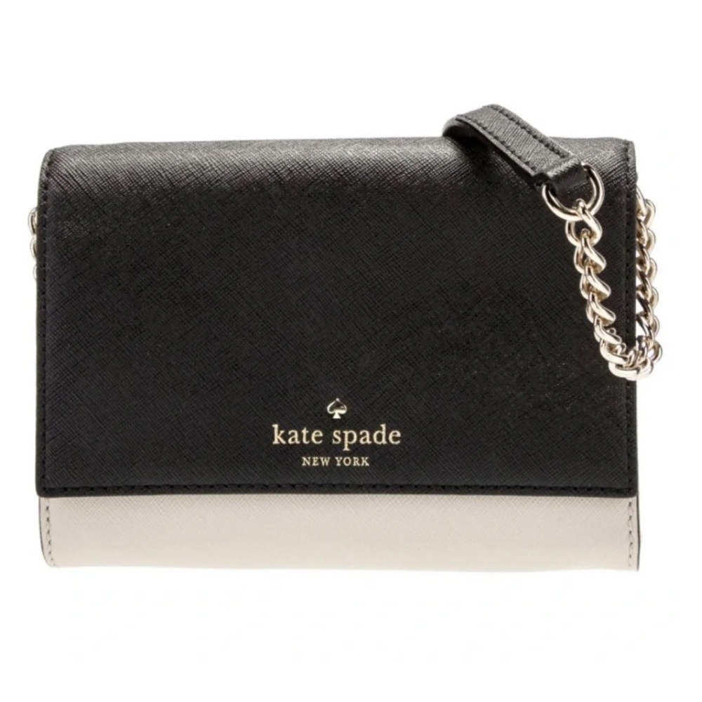 Kate Spade Charlotte Street Small Crossbody Black/Cream